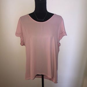 LOFT Eyelet Cuff Tee!